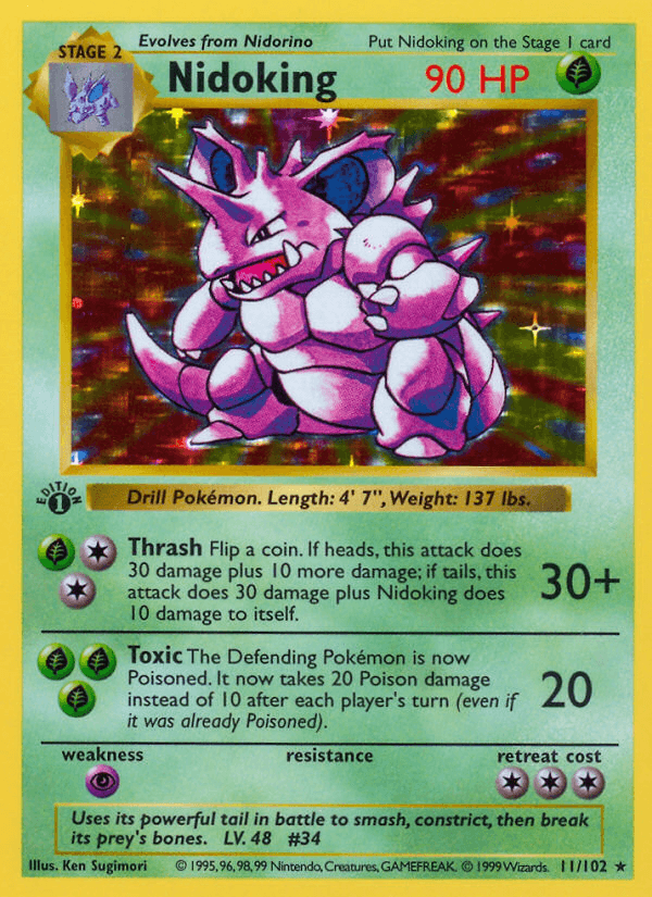 Nidoking [1st Edition]