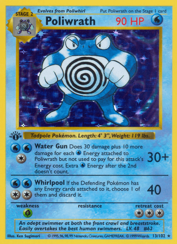 Poliwrath [1st Edition]