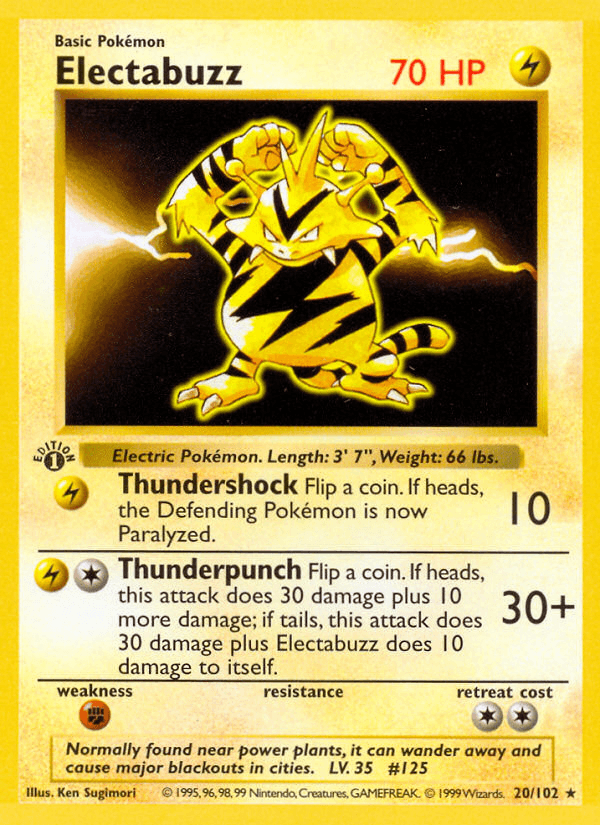 Electabuzz [1st Edition]