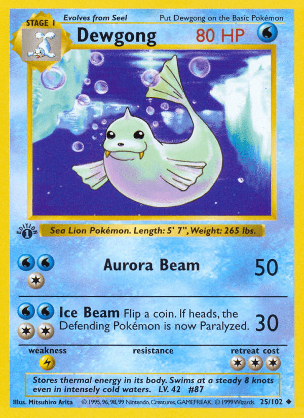 Dewgong [1st Edition]