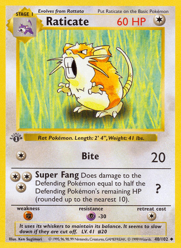 Raticate [1st Edition]
