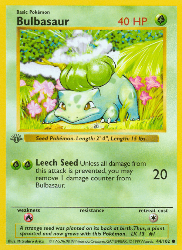 Bulbasaur [1st Edition]
