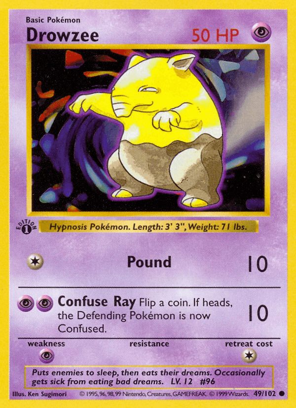 Drowzee [1st Edition]