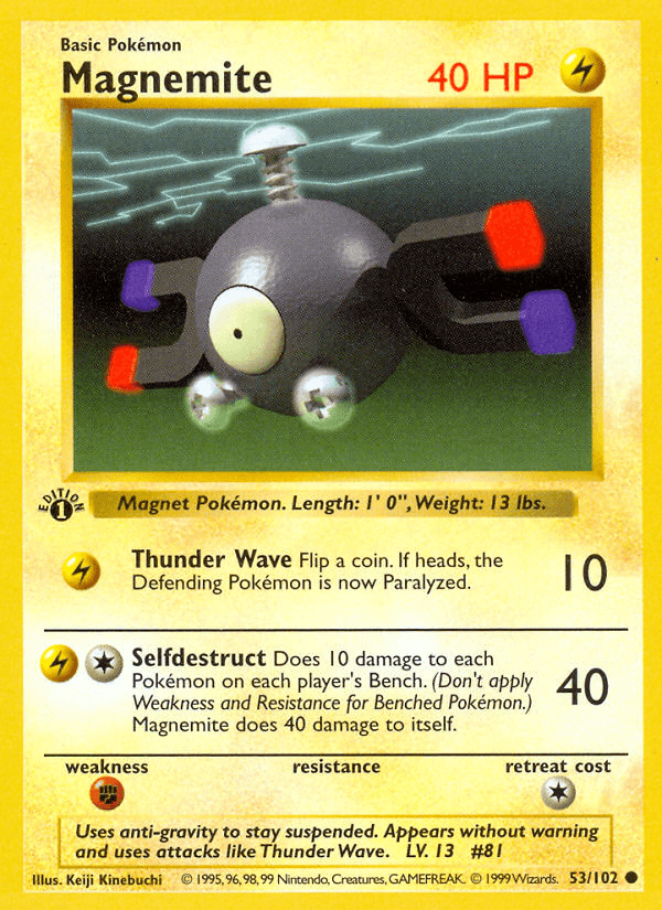 Magnemite [1st Edition]