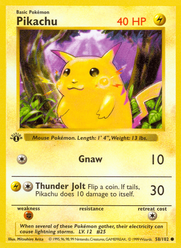 Pikachu [1st Edition]