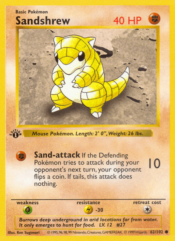 Sandshrew [1st Edition]