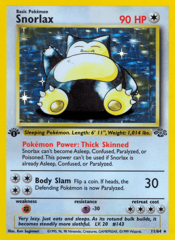 Snorlax [1st Edition]