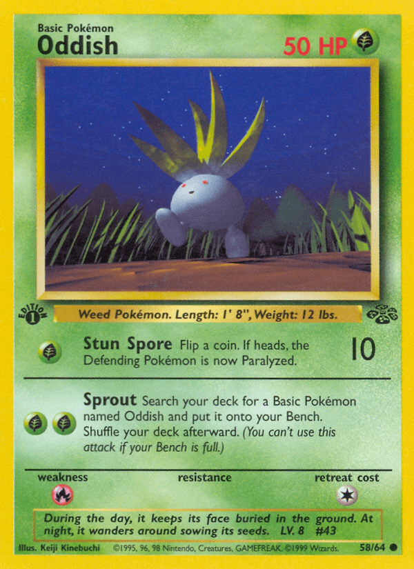 Oddish [1st Edition]