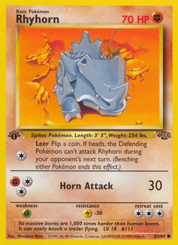 Rhyhorn [1st Edition]