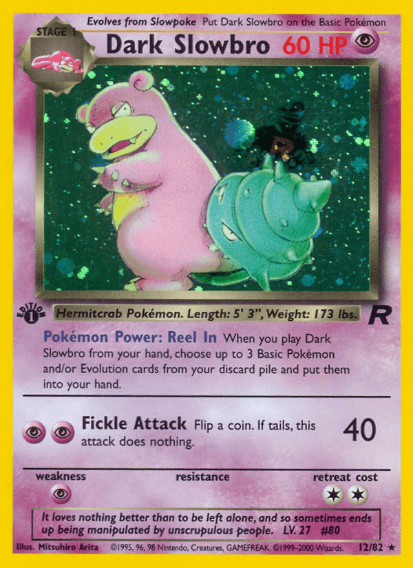 Dark Slowbro [1st Edition]