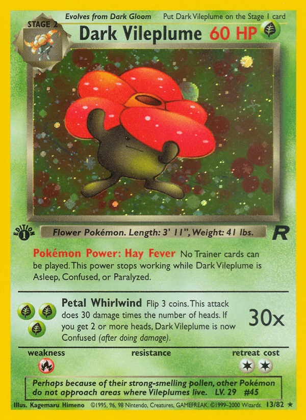 Dark Vileplume [1st Edition]
