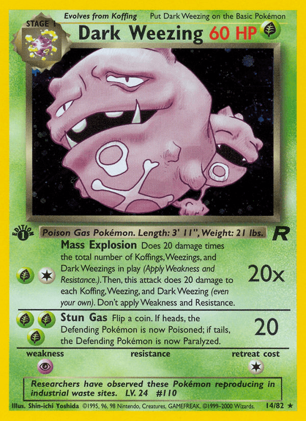 Dark Weezing [1st Edition]