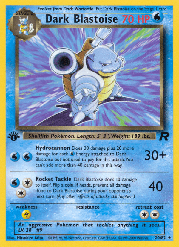 Dark Blastoise [1st Edition]