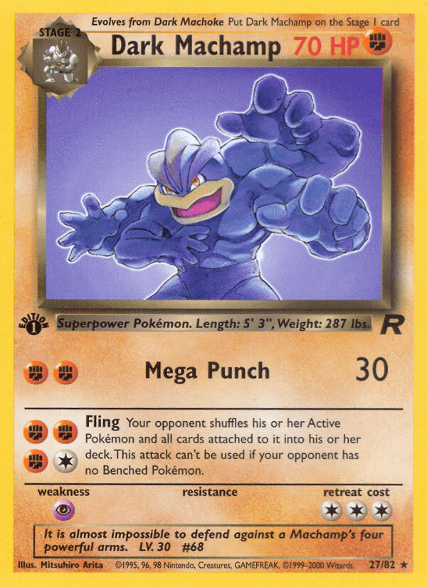 Dark Machamp [1st Edition]