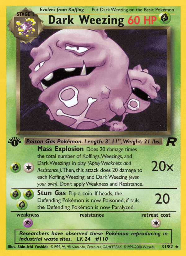 Dark Weezing [1st Edition]