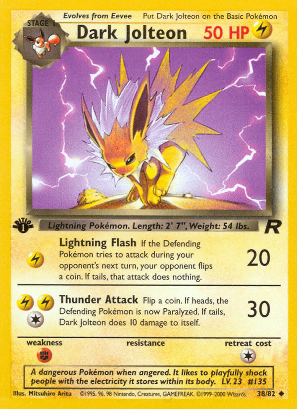 Dark Jolteon [1st Edition]