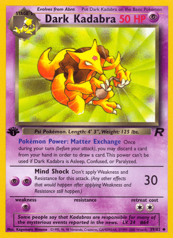 Dark Kadabra [1st Edition]