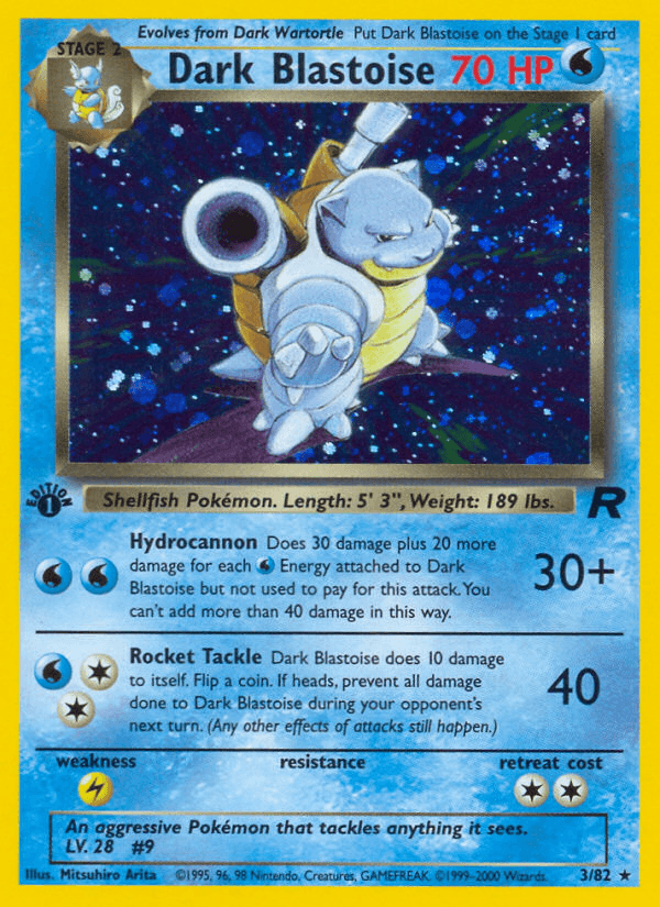 Dark Blastoise [1st Edition]