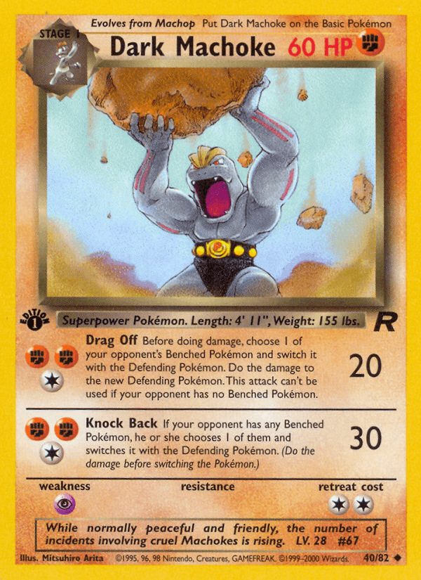 Dark Machoke [1st Edition]