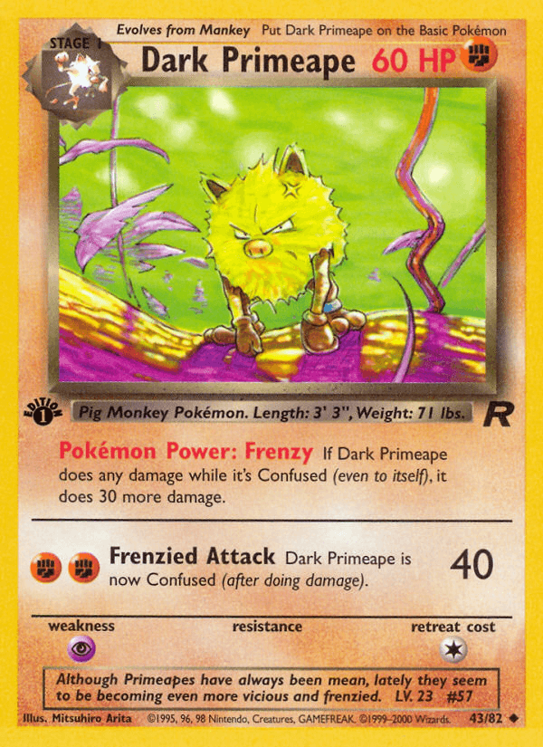 Dark Primeape [1st Edition]