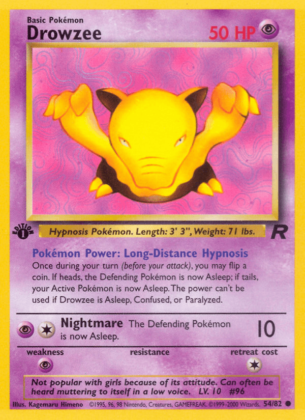 Drowzee [1st Edition]