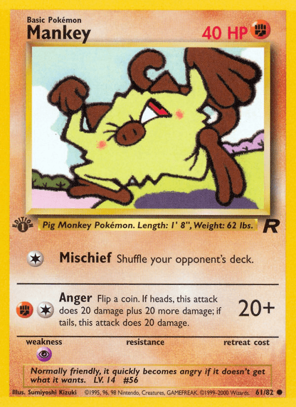 Mankey [1st Edition]