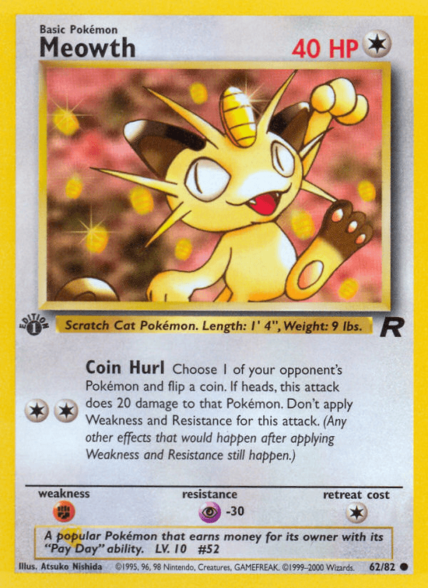 Meowth [1st Edition]