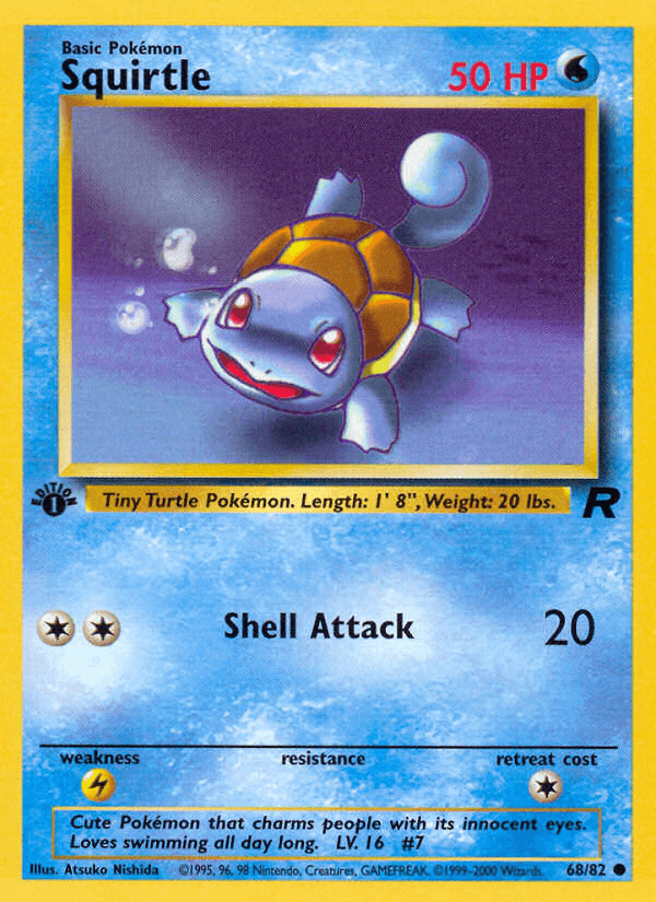Squirtle [1st Edition]
