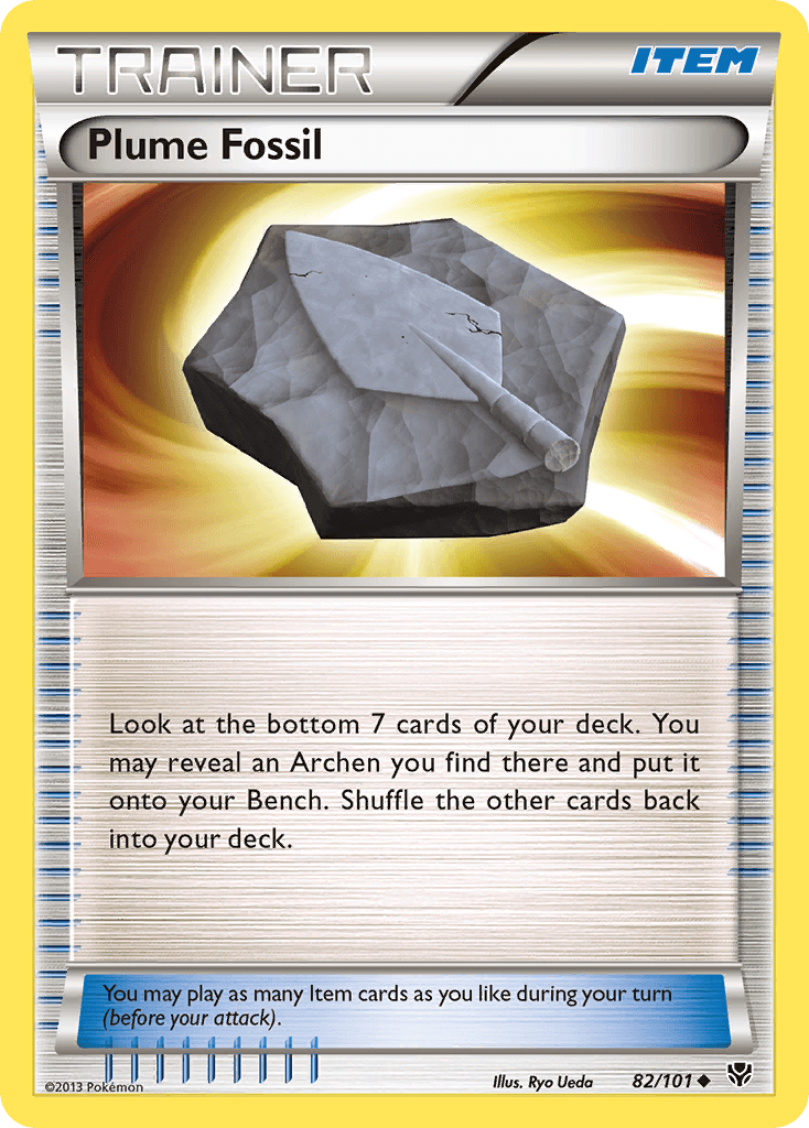 Plume Fossil [Reverse Holo]