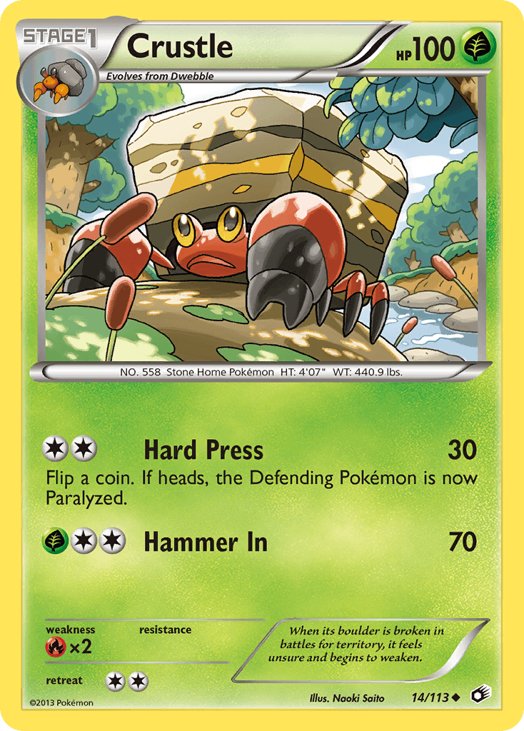 Crustle [Reverse Holo]