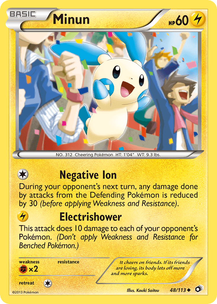 Minun [Reverse Holo]