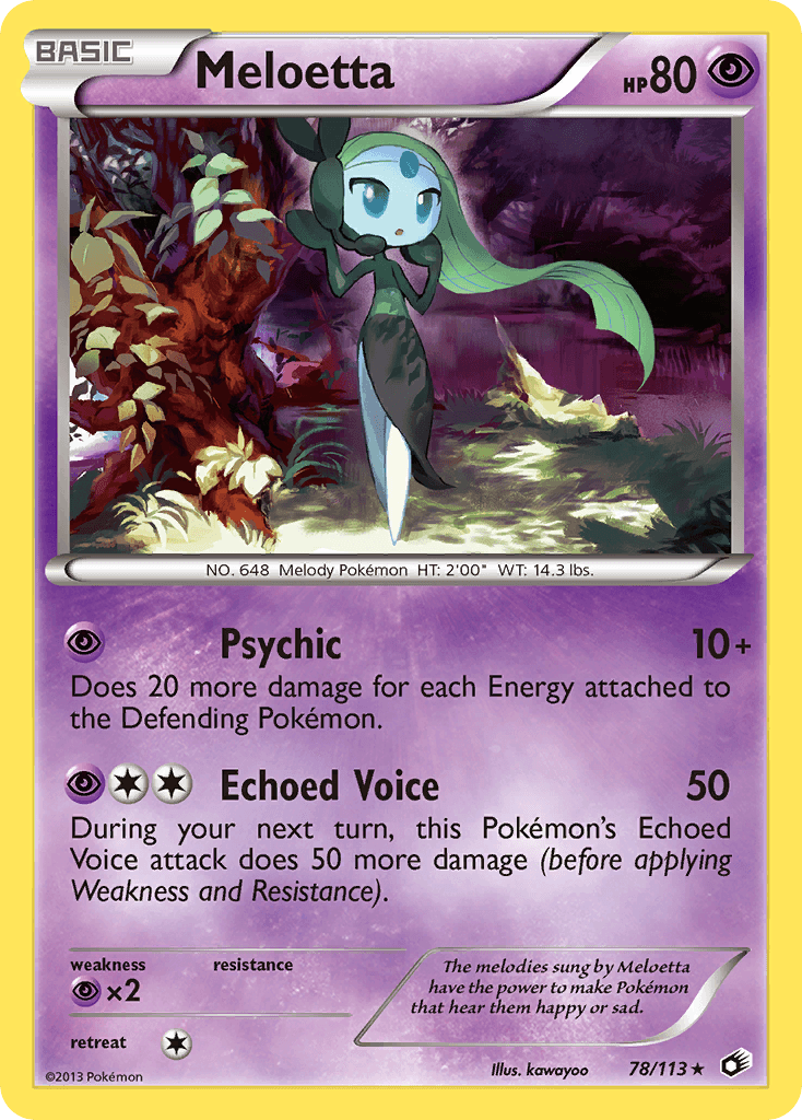 Meloetta [Reverse Holo]