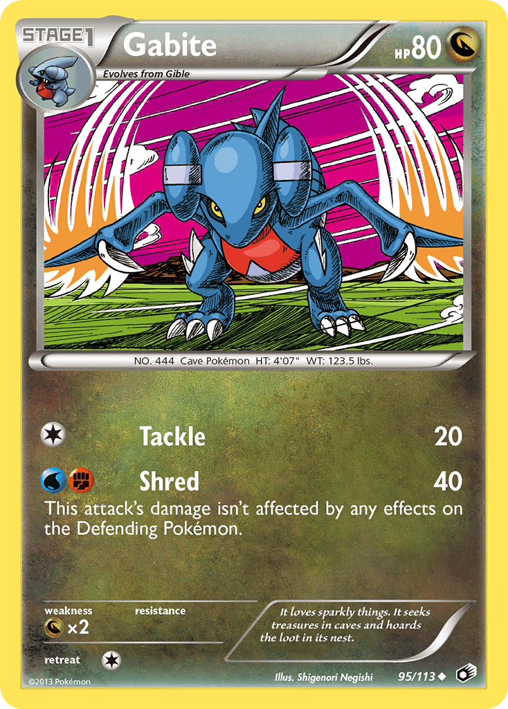 Gabite [Reverse Holo]