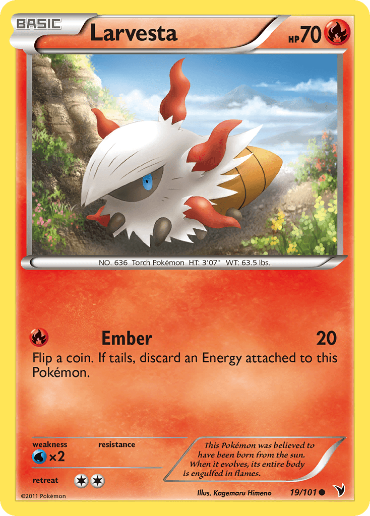 Larvesta [Reverse Holo]