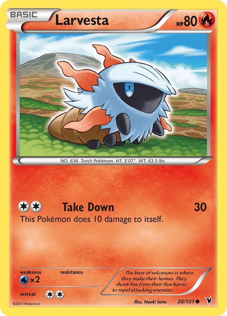 Larvesta [Reverse Holo]