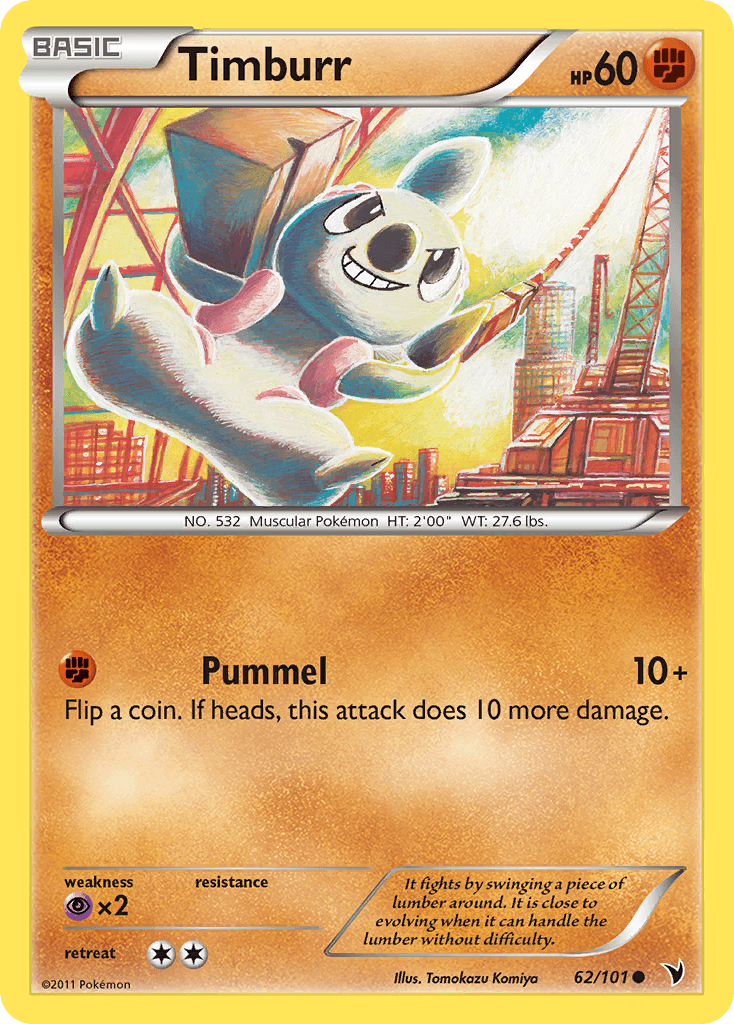 Timburr [Reverse Holo]