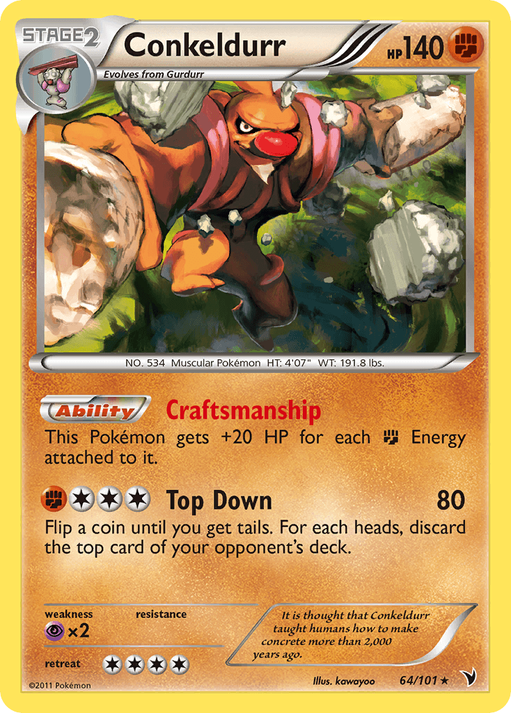 Conkeldurr [Reverse Holo]