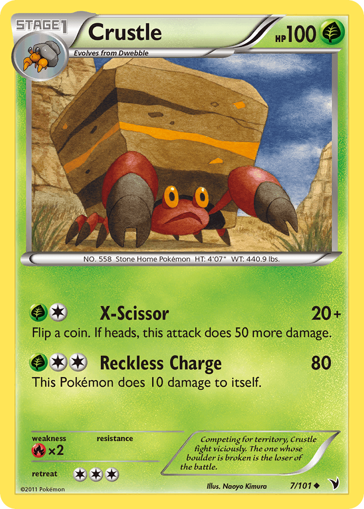 Crustle [Reverse Holo]