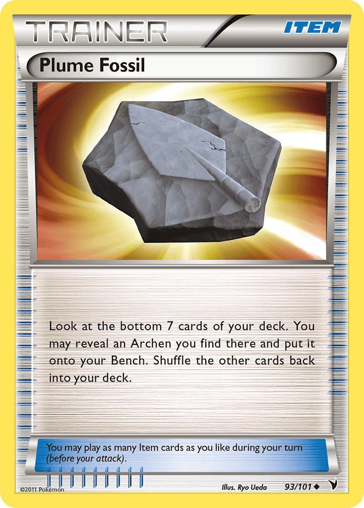 Plume Fossil [Reverse Holo]