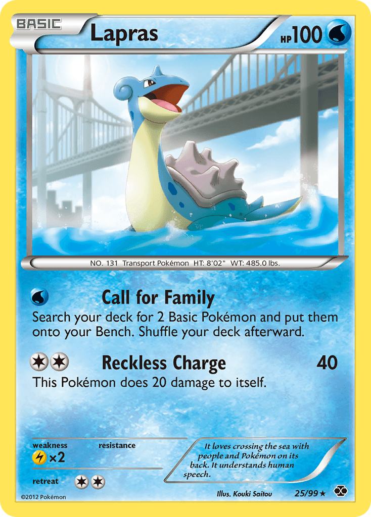 Lapras [Reverse Holo]