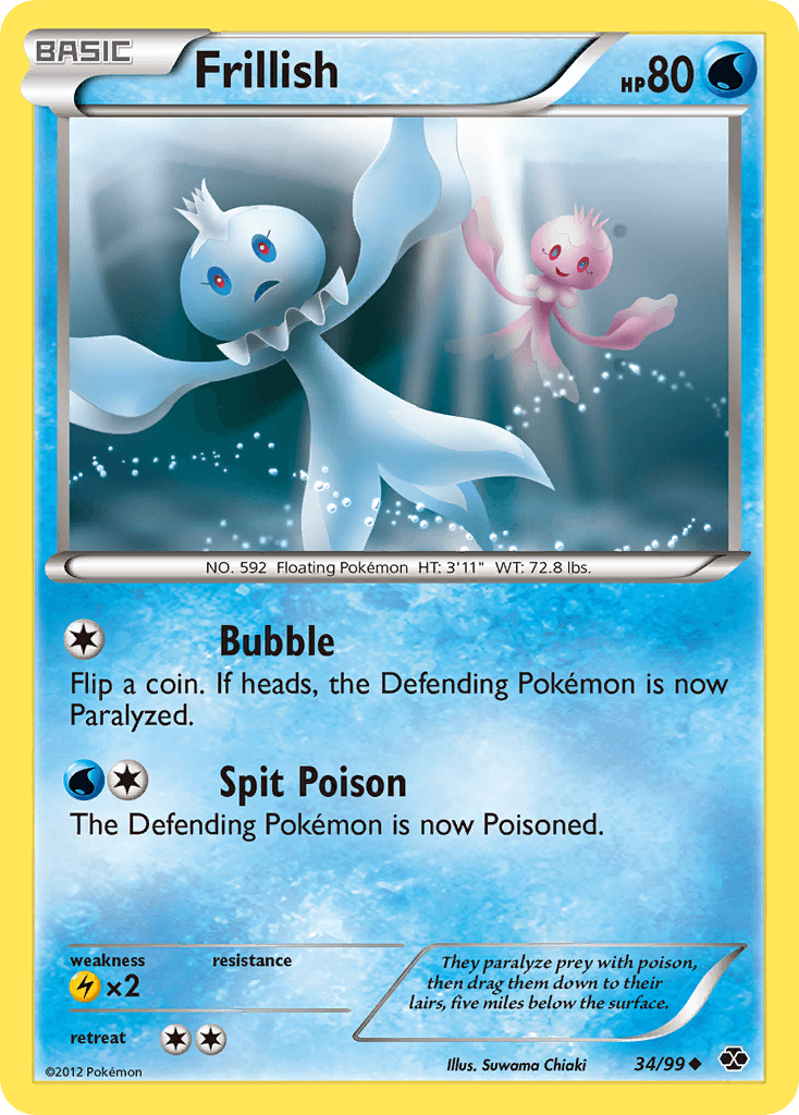 Frillish [Reverse Holo]