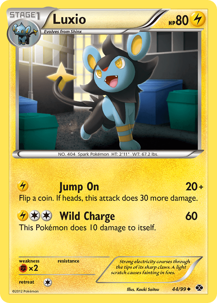 Luxio [Reverse Holo]