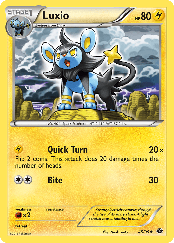 Luxio [Reverse Holo]