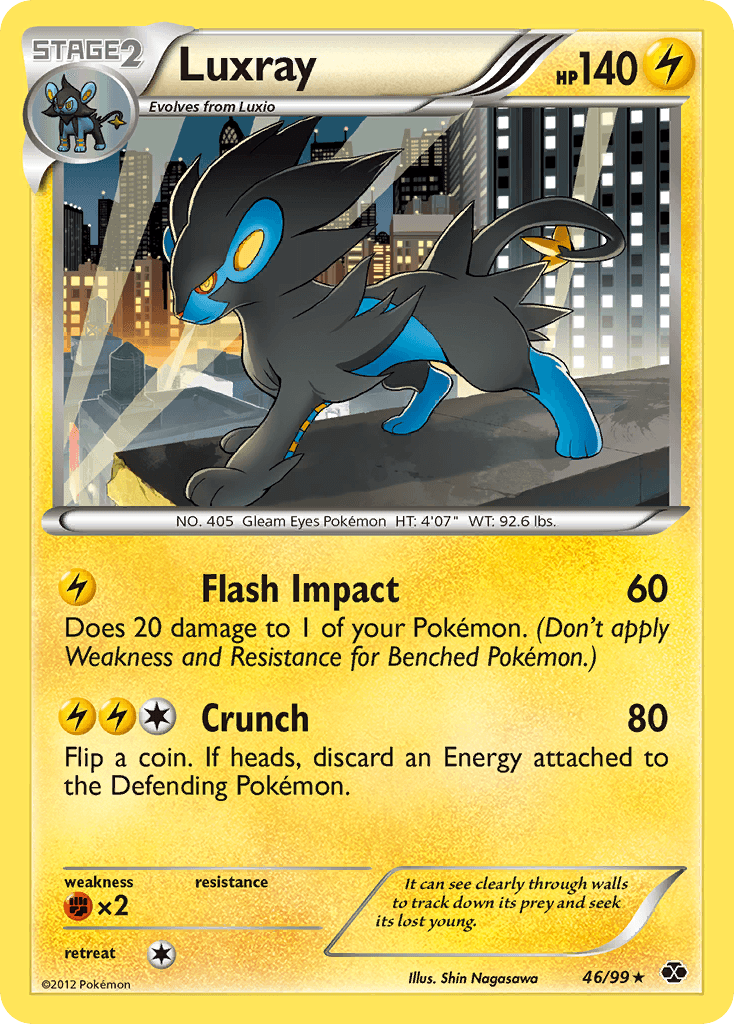 Luxray [Reverse Holo]
