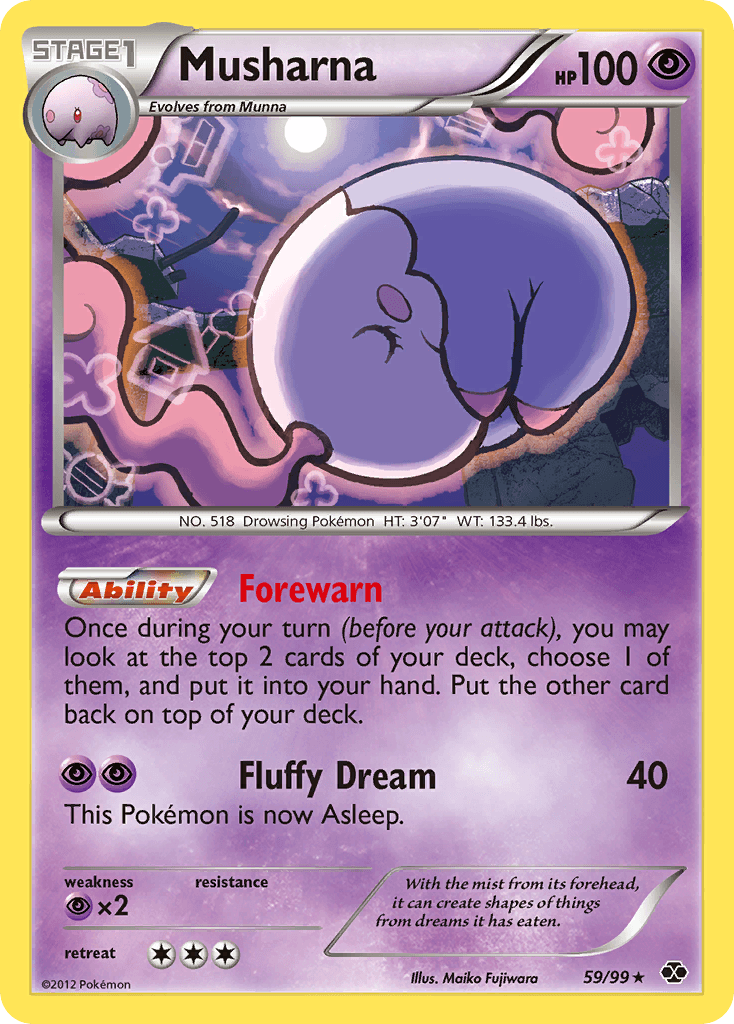 Musharna [Reverse Holo]