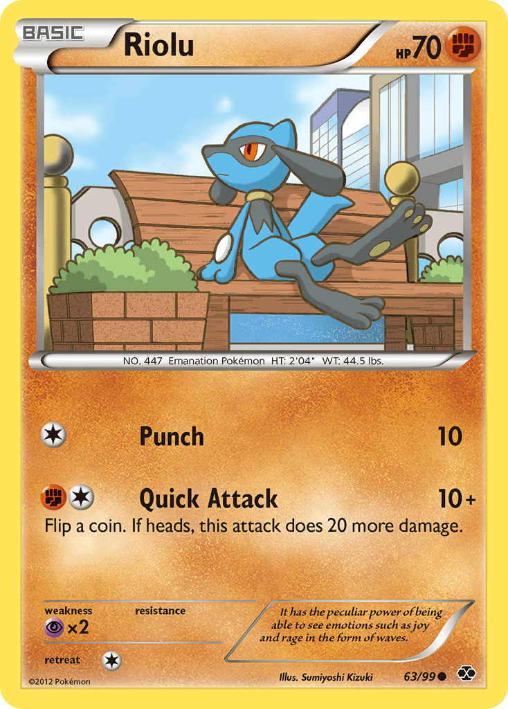 Riolu [Reverse Holo]