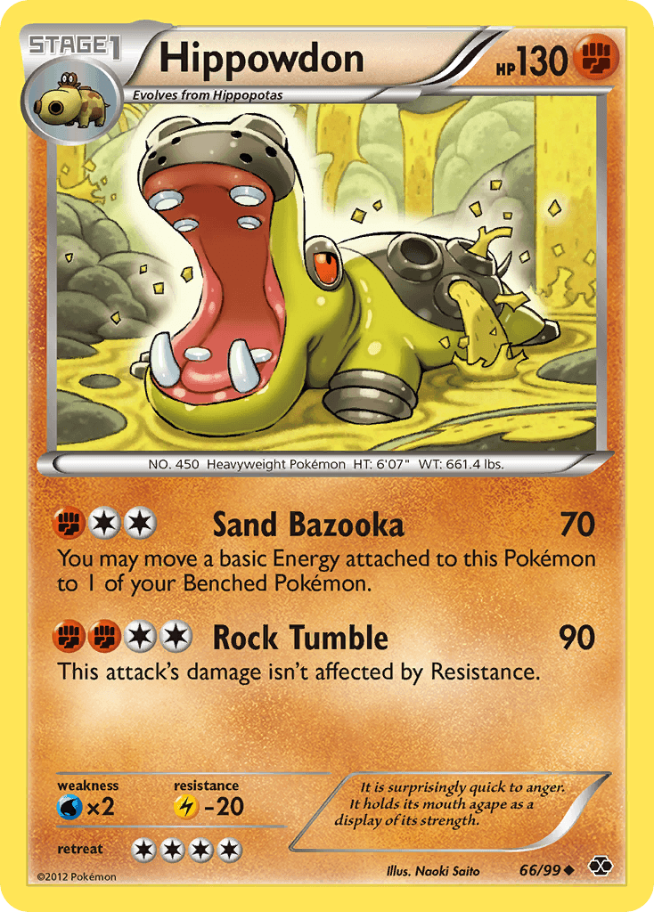 Hippowdon [Reverse Holo]