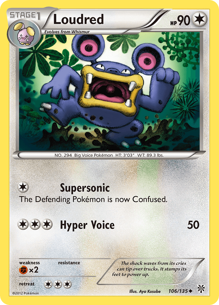 Loudred [Reverse Holo]