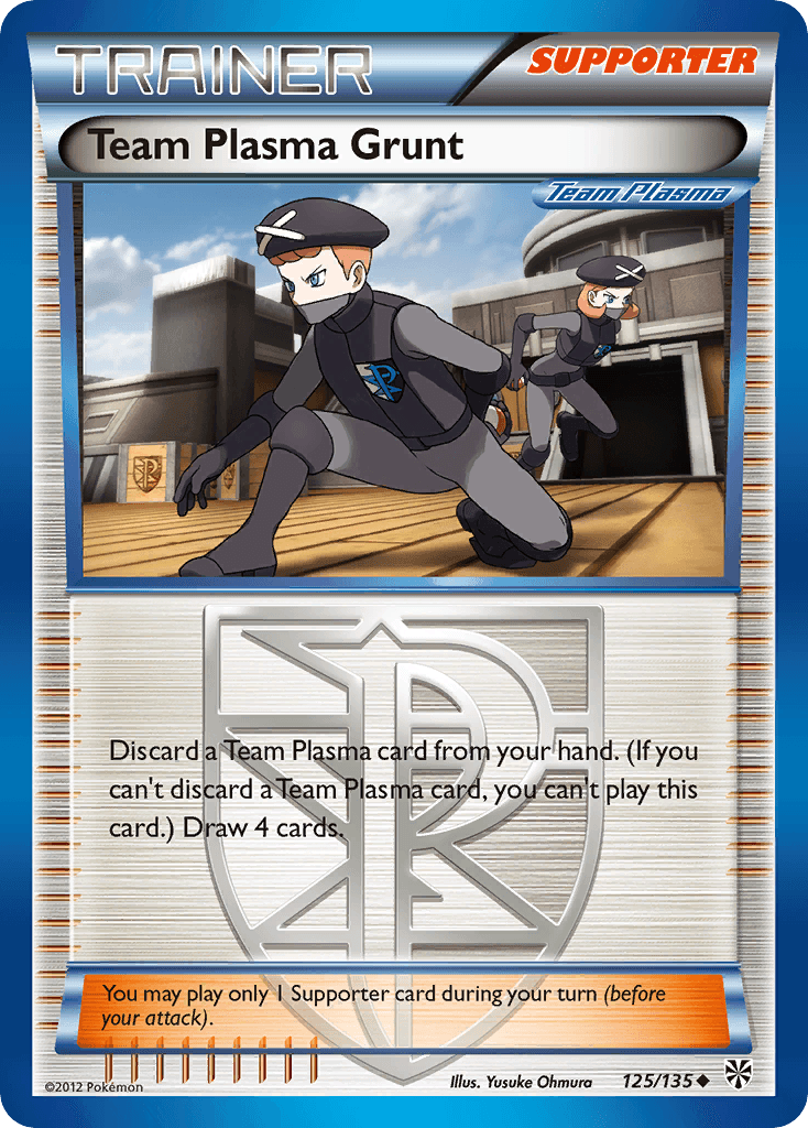 Team Plasma Grunt [Reverse Holo]