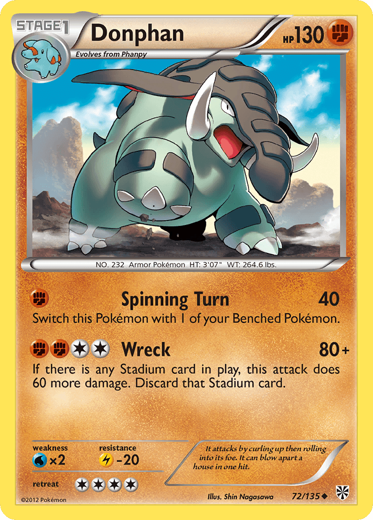 Donphan [Reverse Holo]